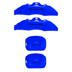 Custom Brake Caliper Covers for Maserati in Blue Color – Set of 4 + Warranty