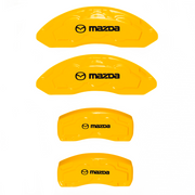 Custom Brake Caliper Covers for Mazda in Yellow Color – Set of 4 + Warranty