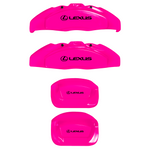 Custom Brake Caliper Covers for Lexus in Fuchsia Color – Set of 4 + Warranty