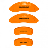 Custom Brake Caliper Covers for Dodge in Orange Color – Set of 4 + Warranty