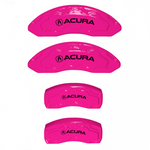 Custom Brake Caliper Covers for Acura in Fuchsia Color – Set of 4 + Warranty