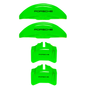 Custom Brake Caliper Covers for Porsche in Green Color – Set of 4 + Warranty