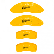 Custom Brake Caliper Covers for Oldsmobile in Yellow Color – Set of 4 + Warranty