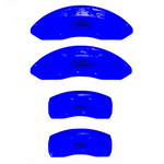 Custom Brake Caliper Covers for Ford in Blue Color – Set of 4 + Warranty