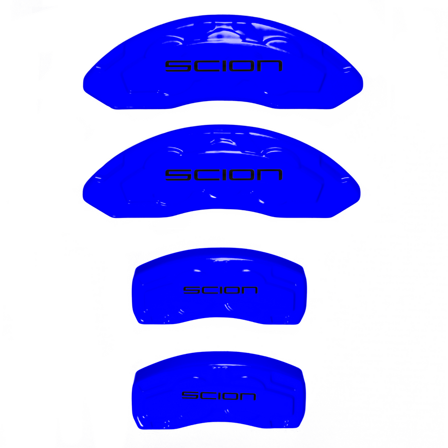 Custom Brake Caliper Covers for Scion in Blue Color – Set of 4 + Warranty