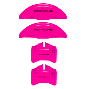 Custom Brake Caliper Covers for Porsche in Fuchsia Color – Set of 4 + Warranty