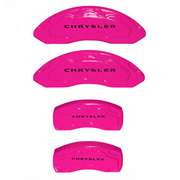 Custom Brake Caliper Covers for Chrysler in Fuchsia Color – Set of 4 + Warranty