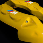 Custom Brake Caliper Covers for BMW – M Style in Yellow Color – Set of 4 + Warranty