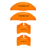 Custom Brake Caliper Covers for Porsche in Orange Color – Set of 4 + Warranty