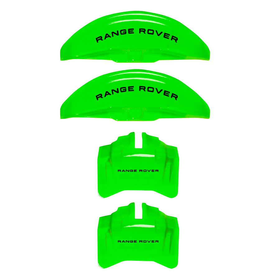 Custom Brake Caliper Covers for Land Rover in Green Color – Set of 4 + Warranty