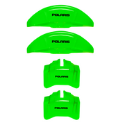 Custom Brake Caliper Covers for Polaris in Green Color – Set of 4 + Warranty