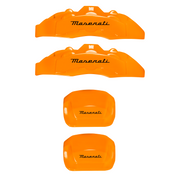 Custom Brake Caliper Covers for Maserati in Orange Color – Set of 4 + Warranty