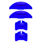 Custom Brake Caliper Covers for Porsche in Blue Color – Set of 4 + Warranty