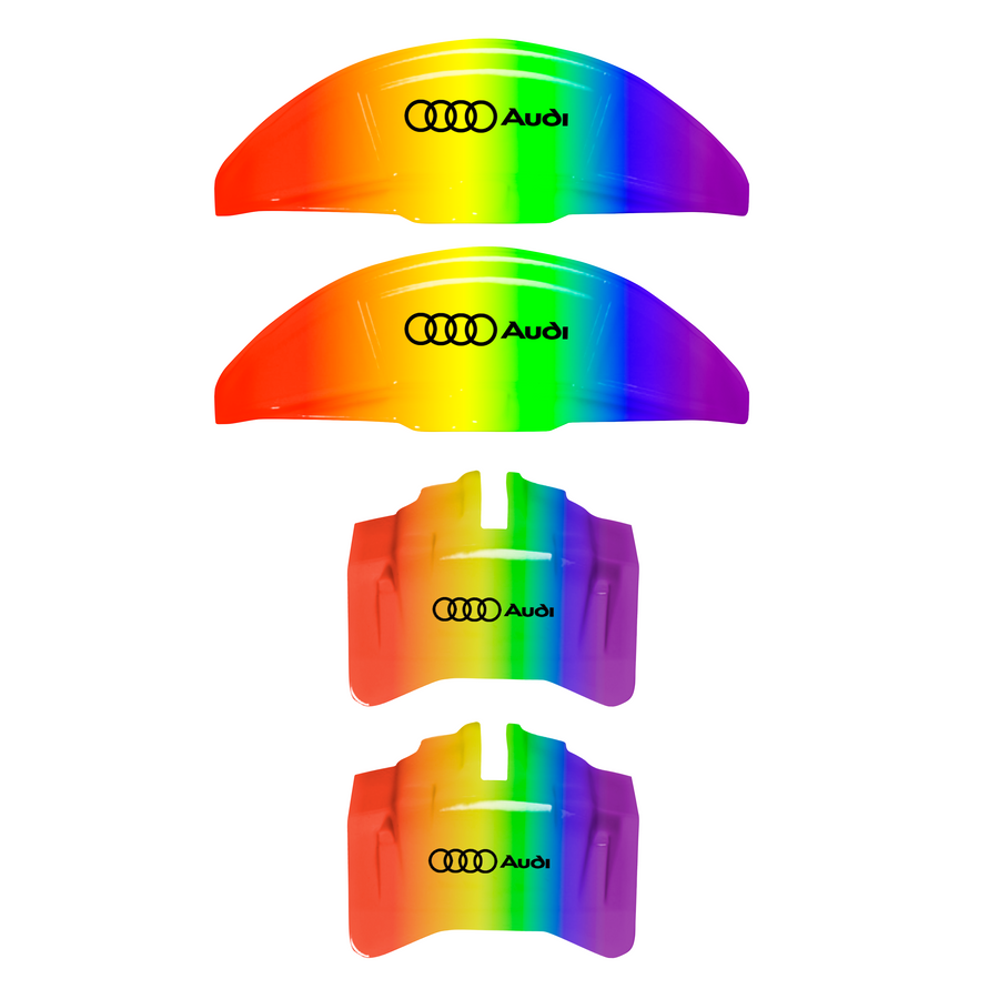Custom Brake Caliper Covers for Audi in Custom Color – Set of 4 + Warranty