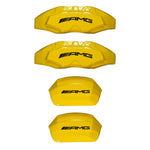 Brake Caliper Covers for Mercedes-Benz C43 2015-2018 – AMG Style in Yellow Color – Set of 4 + Warranty