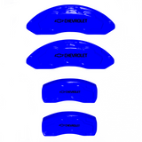 Custom Brake Caliper Covers for Chevrolet in Blue Color – Set of 4 + Warranty