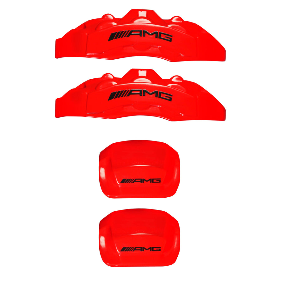 Brake Caliper Covers for Mercedes-Benz G63 2019-2025 – AMG Style in Red Color – Set of 4 + Warranty