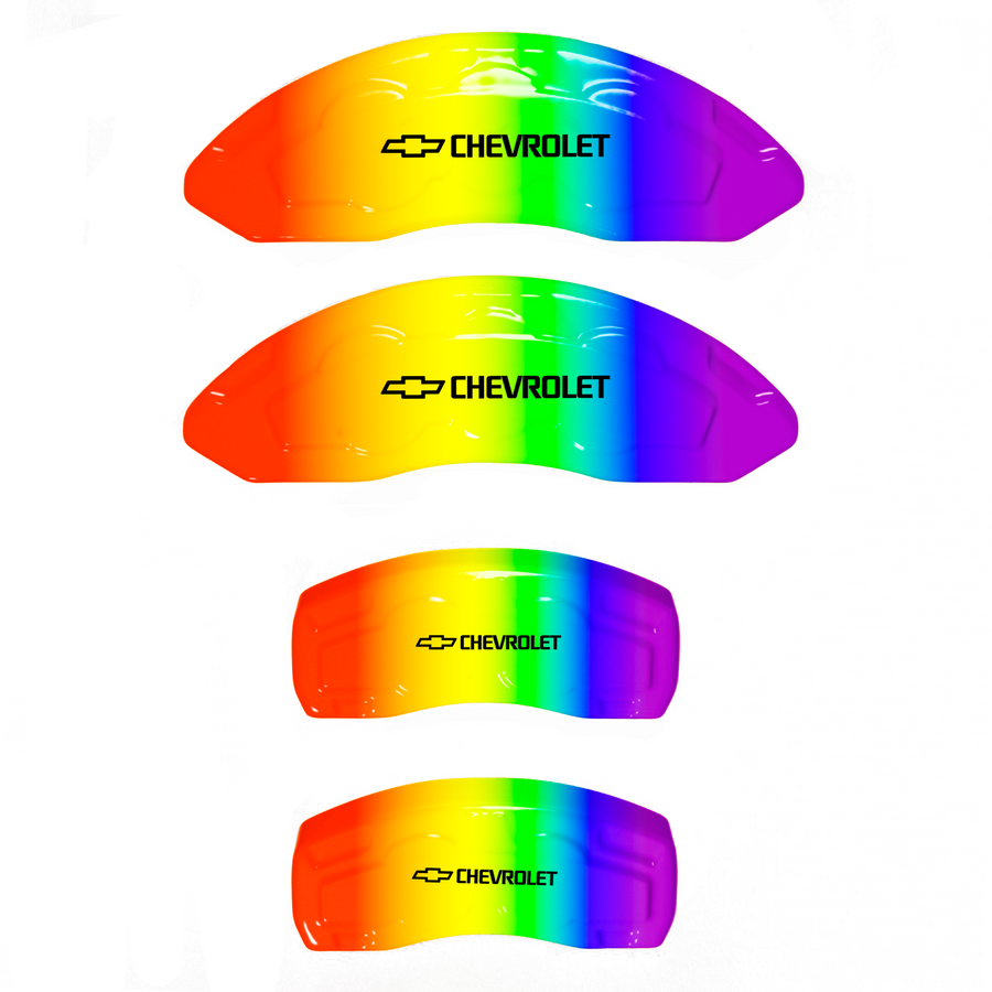 Custom Brake Caliper Covers for Chevrolet in Custom Color – Set of 4 + Warranty