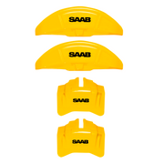 Custom Brake Caliper Covers for Saab in Yellow Color – Set of 4 + Warranty