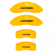 Custom Brake Caliper Covers for Mitsubishi in Yellow Color – Set of 4 + Warranty