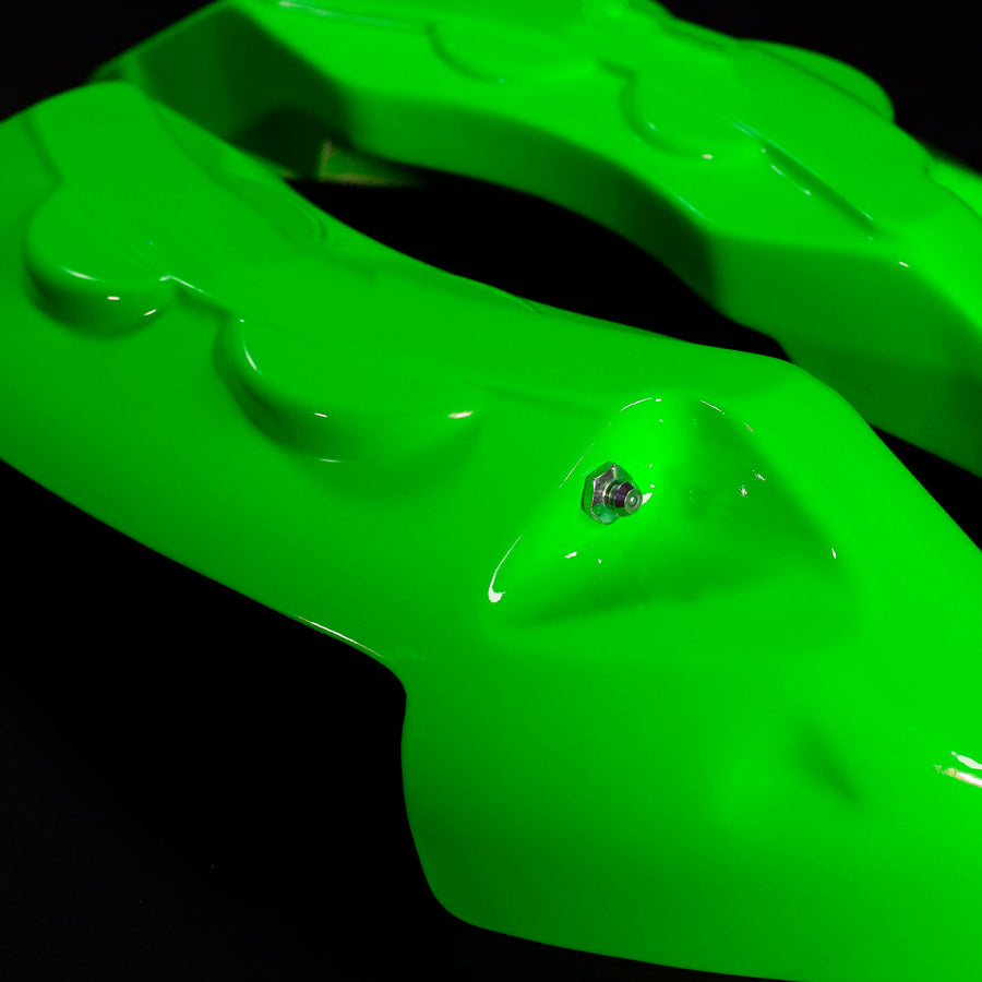 Custom Brake Caliper Covers for BMW – M Style in Green Color – Set of 4 + Warranty