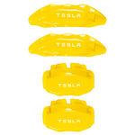 Brake Caliper Covers for Tesla Model X 2021-2023 in Yellow Color – Set of 4 + Warranty