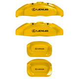 Custom Brake Caliper Covers for Lexus in Yellow Color – Set of 4 + Warranty