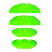 Custom Brake Caliper Covers for Cadillac in Green Color – Set of 4 + Warranty