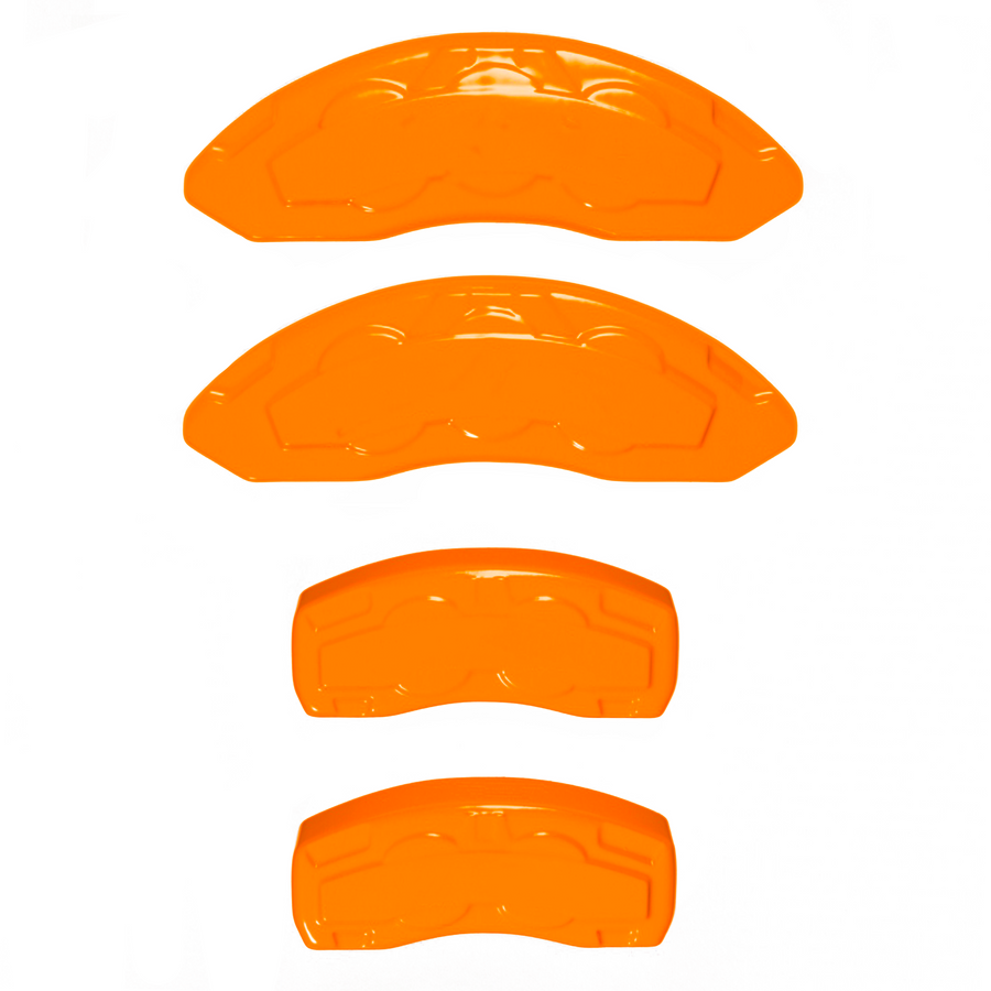 Custom Brake Caliper Covers for Hummer in Orange Color – Set of 4 + Warranty