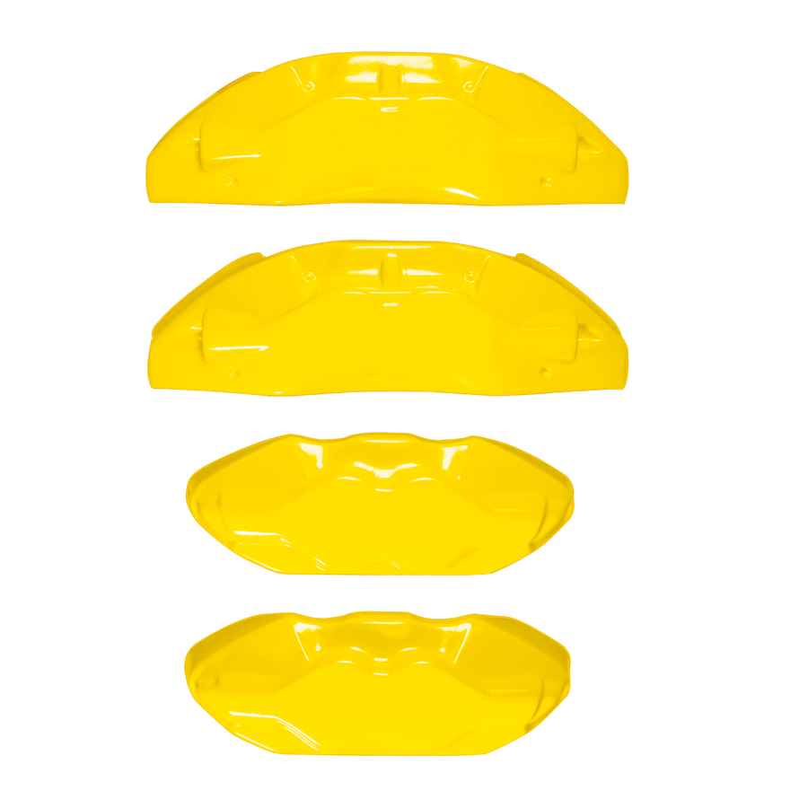Custom Brake Caliper Covers for Cadillac in Yellow Color – Set of 4 + Warranty