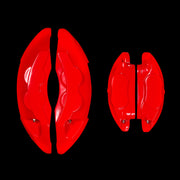 Custom Brake Caliper Covers for BMW in Red Color – Set of 4 + Warranty