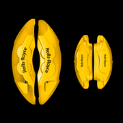 Custom Brake Caliper Covers for Rolls-Royce in Yellow Color – Set of 4 + Warranty