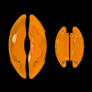 Custom Brake Caliper Covers for BMW – M Style in Orange Color – Set of 4 + Warranty