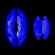 Custom Brake Caliper Covers for Subaru in Blue Color – Set of 4 + Warranty