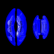 Custom Brake Caliper Covers for Rolls-Royce in Blue Color – Set of 4 + Warranty