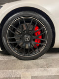 Custom Caliper Covers for a Mercedes-Benz GT  AMG in Red with AMG Logo