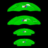 Brake Caliper Covers for BMW X6 2013-2017 – M Style in Green Color – Set of 4 + Warranty