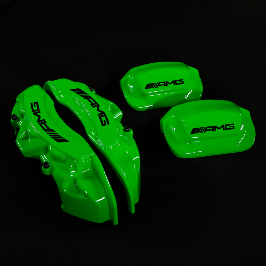 Brake Caliper Covers for Mercedes-Benz G550 1991-2018 – AMG Style in Green Color – Set of 4 + Warranty