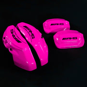 Brake Caliper Covers for Mercedes-Benz E400 2003-2016 – AMG Ceramic Style in Fuchsia Color – Set of 4 + Warranty