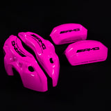 Brake Caliper Covers for Mercedes-Benz C63 2015-2018 – AMG Ceramic Style in Fuchsia Color – Set of 4 + Warranty