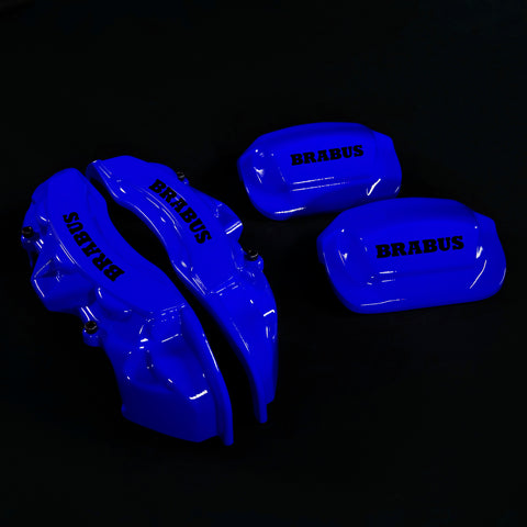 Brake Caliper Covers for Mercedes-Benz G550 1991-2018 – Brabus in Blue Color – Set of 4 + Warranty