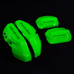 Custom Brake Caliper Covers for Mercedes-Benz in Green Color – Set of 4 + Warranty