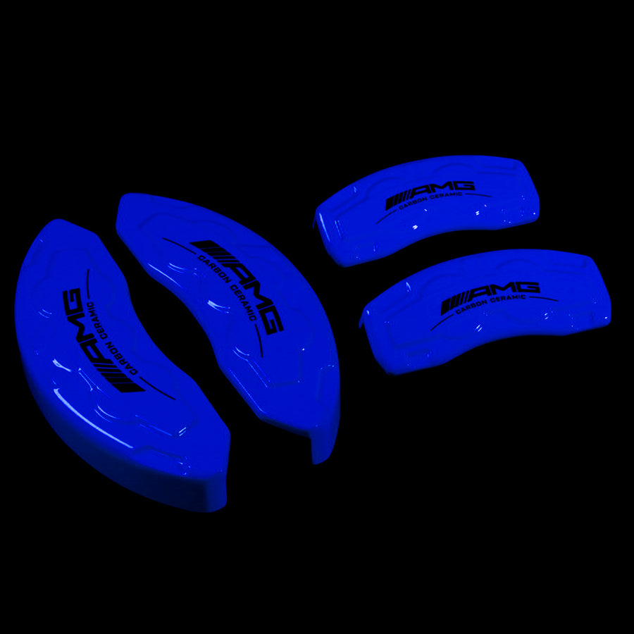 Brake Caliper Covers for Mercedes-Benz CLA250 2020-2023 – AMG Style in Blue Color – Set of 4 + Warranty