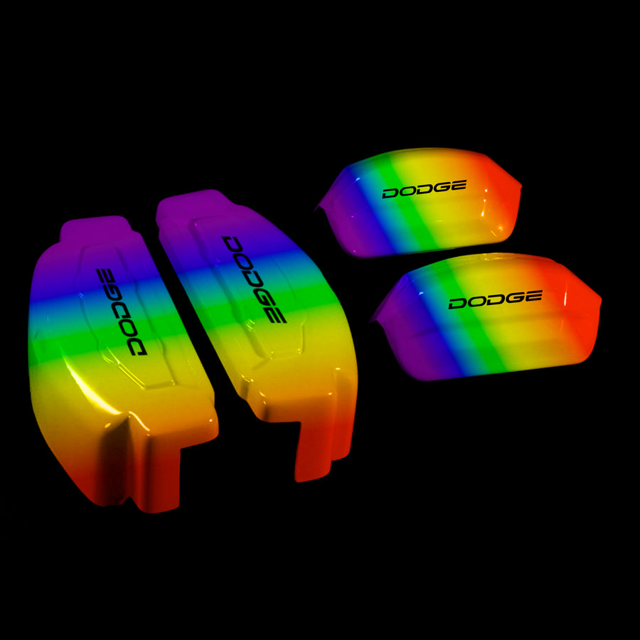 Brake Caliper Covers for Dodge Charger 2006-2020 in Custom Color – Set of 4 + Warranty