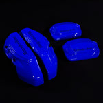Custom Brake Caliper Covers for Mercedes-Benz in Blue Color – Set of 4 + Warranty