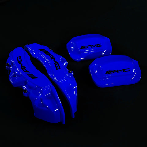 Brake Caliper Covers for Mercedes-Benz G550 1991-2018 – AMG Style in Blue Color – Set of 4 + Warranty