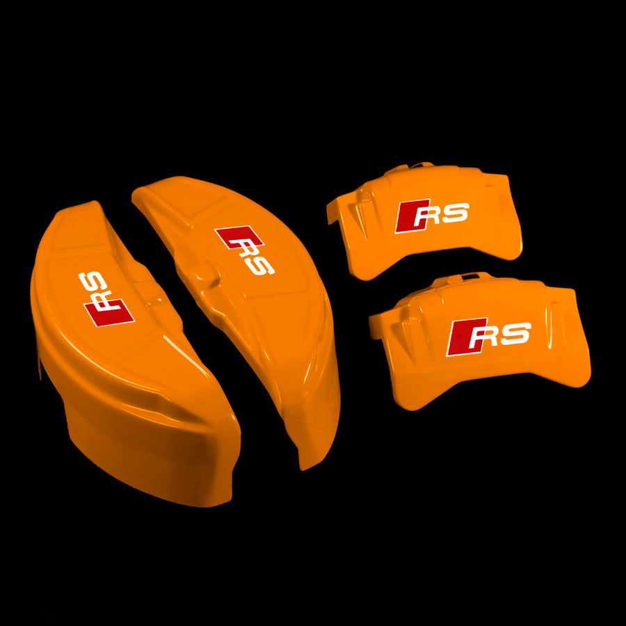 Brake Caliper Covers for Audi A7 2012-2015 – RS Style in Orange Color – Set of 4 + Warranty
