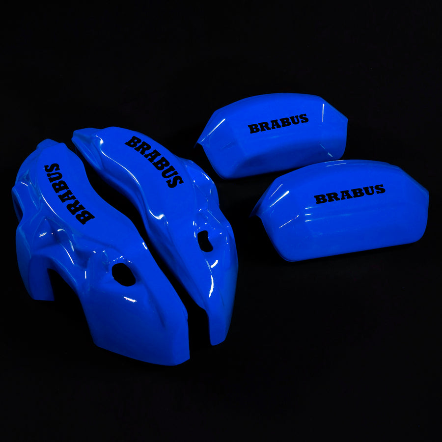 Brake Caliper Covers for Mercedes-Benz C63 2015-2018 – in Blue Color – Set of 4 + Warranty