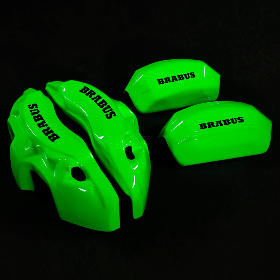 Brake Caliper Covers for Mercedes-Benz C63 2015-2018 – in Green Color – Set of 4 + Warranty