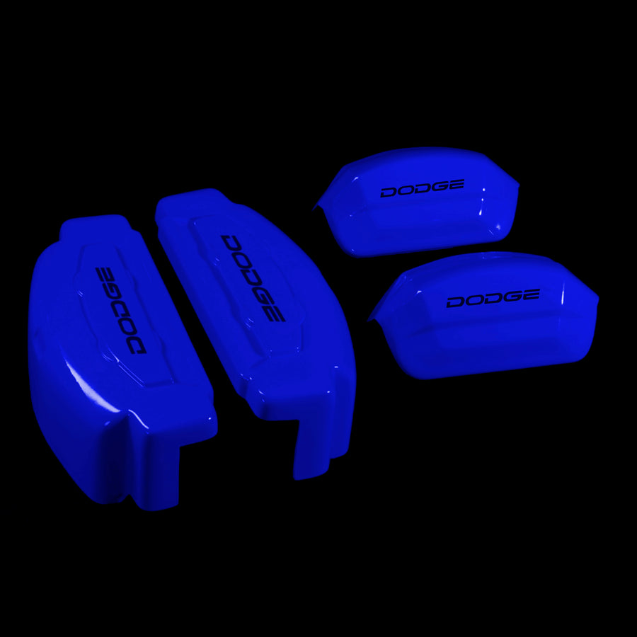 Brake Caliper Covers for Dodge Charger 2006-2020 in Blue Color – Set of 4 + Warranty